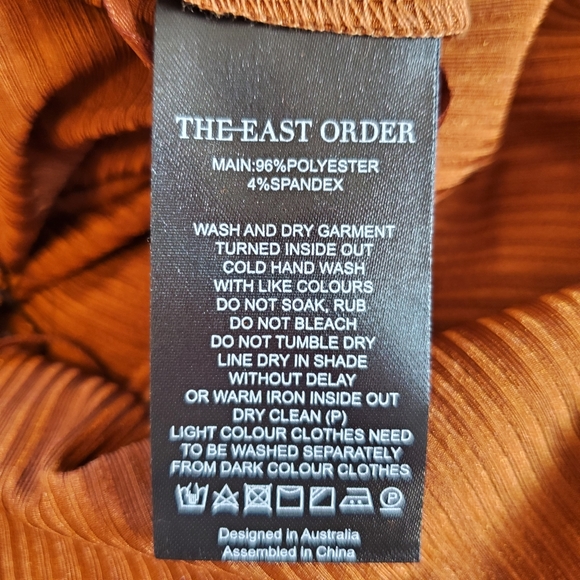 The East Order x REVOLVE bodysuit cocoa XS - Picture 8 of 12